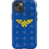 DC Comics Wonder Woman Emblem on Flag iPhone 15 Impact Case